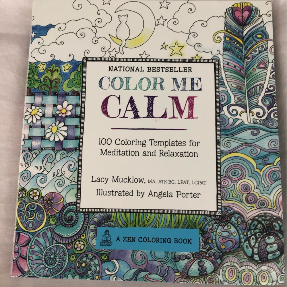 Zen colouring book